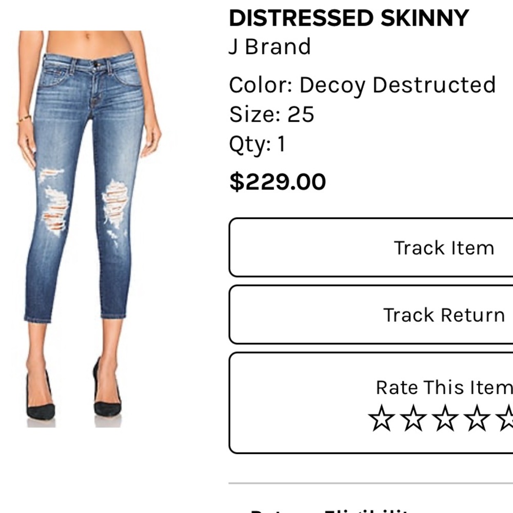 Skinny jeans